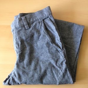 NWOT Gray AA Chambray Slacks